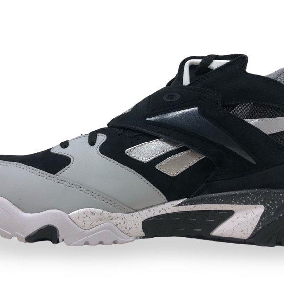 Reebok Preseason 94\' Big Hurt Mens Retro Training Shoes Grey/Black-White (NEW) main image 10